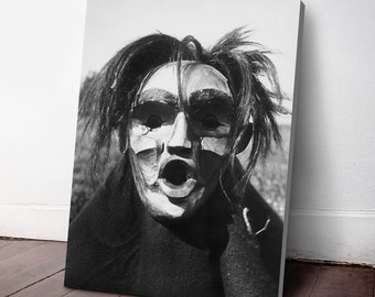 Native American Indian Canvas Print, Qagyuhl ca. 1914, Indigenous Americans, American Indian, indigenous people, NA48C