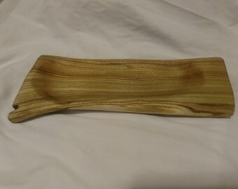 Chinese Chestnut Plate, Small Serving Bowl, or Sushi Tray