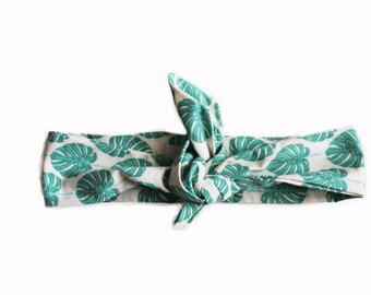 Headband green fins