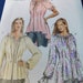 Vogue #7969 Sewing Pattern Women's Blouse Tunic Top Semi- Fitted Drawstring Neckline Bust 34" to 40"
