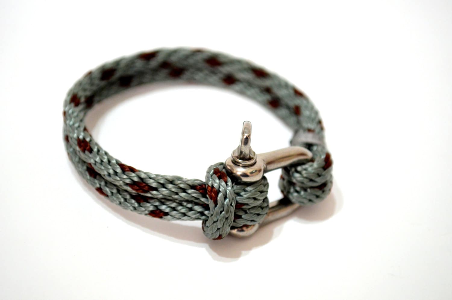 GRAY Sailor Bracelet Nautical Sailing Bracelet Stainless