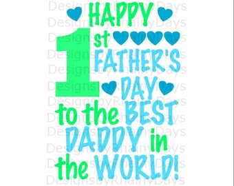 Free Free 339 Happy First Fathers Day Svg Free SVG PNG EPS DXF File