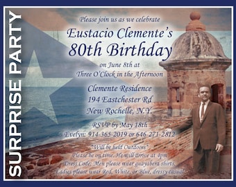 Puerto Rican Invitation - El Morro