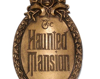 Haunted Mansion Mini Gate Plaque