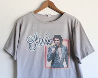 MEDIUM Vintage 60s/70s Elvis T-Shirt