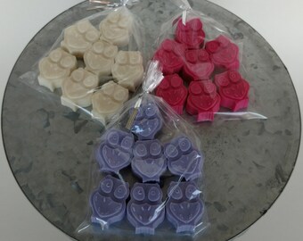 Mini Owl Goat Milk Soap, Goat Milk Soap, Handmade Soap, Creamy Soap, Natural Soap, Colorful Soap, Artisan Soap, Mini Soap