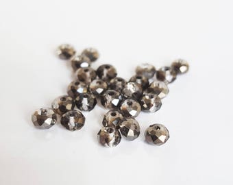 25 beads faceted 4mm swarovski crystal