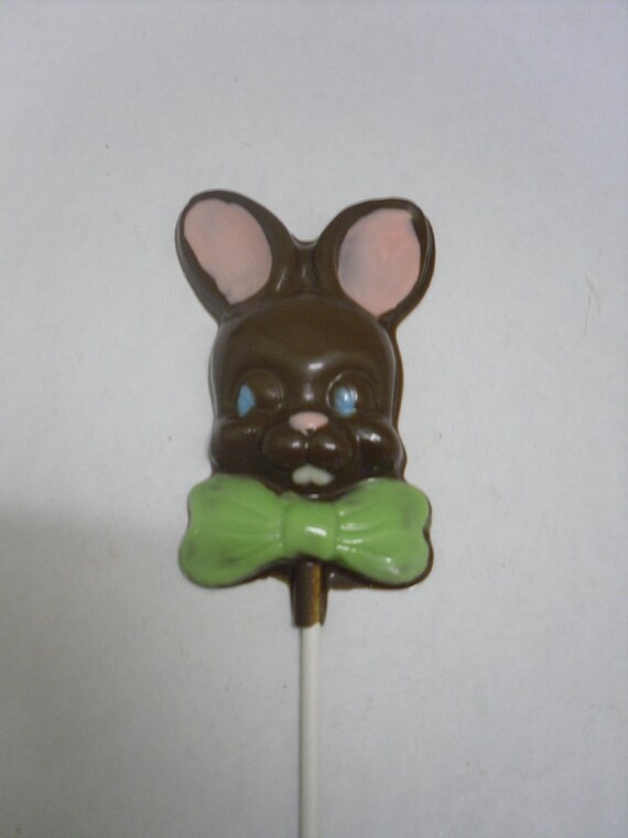 One dozen Easter Bunny Lollipops