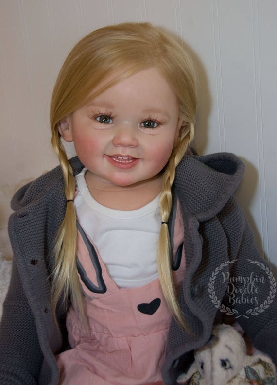 CUSTOM ORDER Reborn  Toddler Doll  Baby  Girl  Cammi by Ping Lau