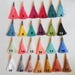 Silk Tassel Charms, Tassel, Jewelry Making Tassels, Handmade Tassels