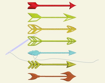 SALE! 8 arrows Embroidery files