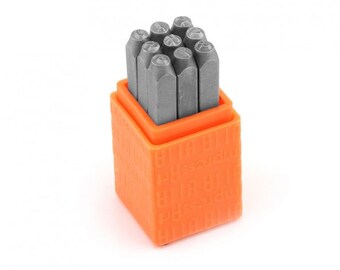 3mm BASIC BRIDGETTE NUMBERS Metal Stamp Set, ImpressArt Metal Stamping Set, tol0302