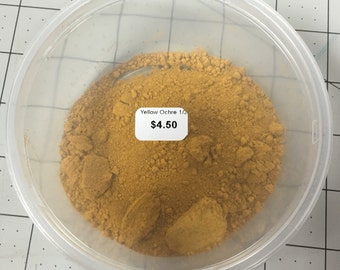 Yellow Ochre Earth Paint 1/2 ounce