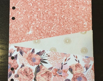 A5 Filofax Kikki K Large Double Sided Planner Pocket