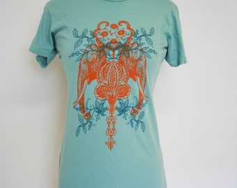 Moroccan Elephants Jade T Shirt