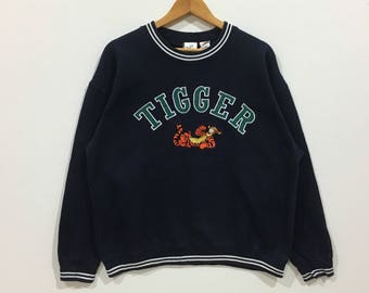 Rare !!! Vintage tigger // the disney store sweatshirt