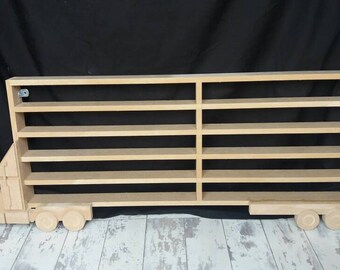 Toy car stotage ;Boys bedroom,wall mounted lorry,car display, storage display, cars,hot wheels car storag,toy car display,boys shelf,lorry,