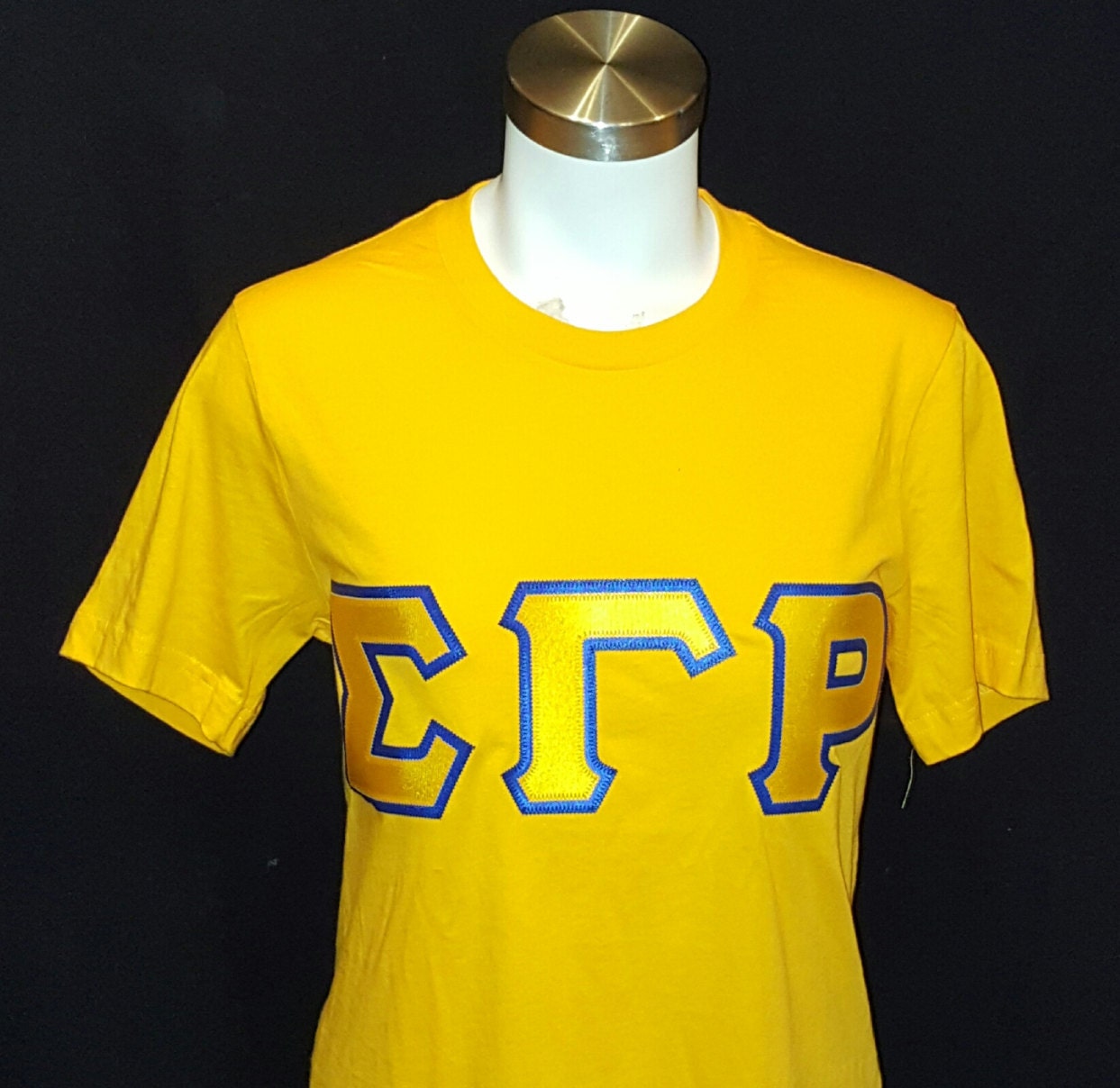 Sigma Gamma Rho 2 Color Applique T Shirt 