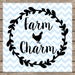 Farm svg, Chicken svg, Farm Charm svg, svg, svg files, svg designs, svg files for cricut, svg silhouette, silhouette cameo, svg files, dxf