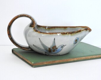 Mexican Pottery Gravy Boat- Palomar Mexico