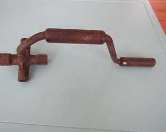 Vintage Fulton Multi-Head Service Spinner Tire Lug Wrench 1920's Free Shipping