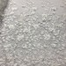 White princess 3d floral design embroider and beaded with pearls on a mesh lace-prom-nightgown-dresses-fashion-apparel-sold by yard.