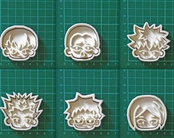 haikyuu!! Character cookie cutters