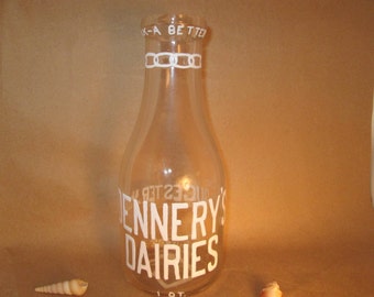 Dennery's Dairies, Gloucester N.J. (Milk Bottle)