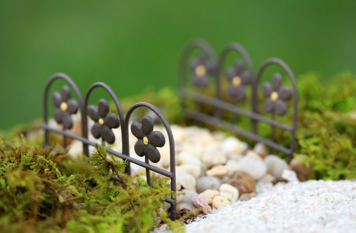 Fairy Garden Fence Edging ONE miniature accessories for