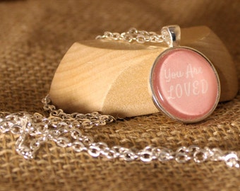 You Are Loved Photo Necklace- Jewelry for a Cause