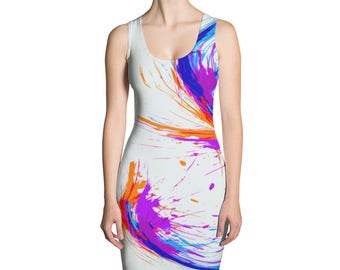Splash,Sublimation Cut & Sew Dress