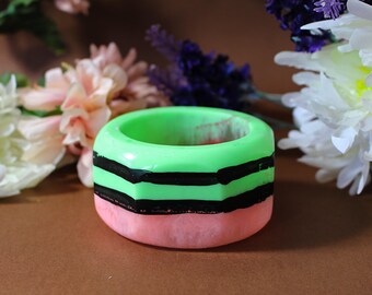resin bangle, resin bracelet, italian jewelry, handmade in italy