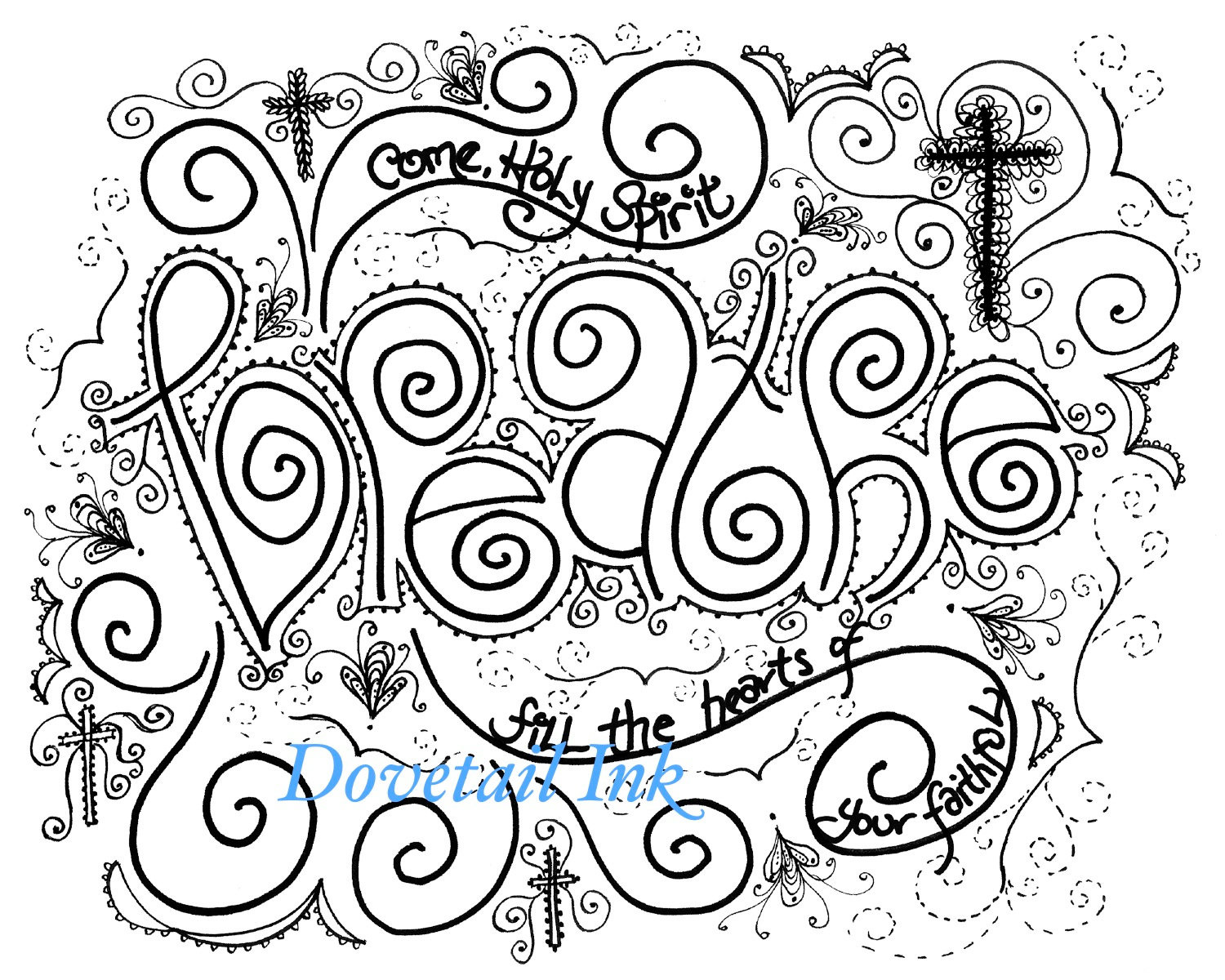 Striking image regarding come holy spirit prayer printable Unforgettable image intended for come holy spirit prayer printable