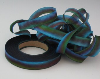 SILK RIBBON bias-cut hand dyed