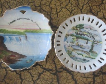 Niagara Falls Souvenir Plates 2