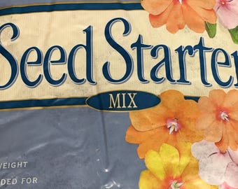 Seed Starting Mix One (1) pound, 1 Gal E.B. Stone, Edna's Best Organic w/Sphagnum Peat Moss, Perlite, Dolomite, & gypsum, Sent in plastic