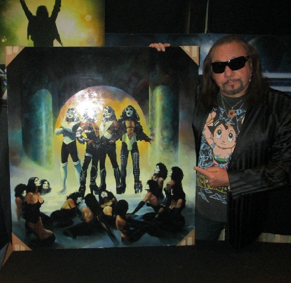 KISS Original Love Gun Painting