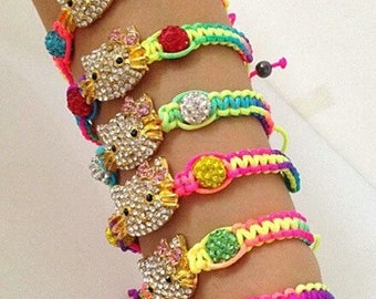 Hand Woven Kitty Bracelets
