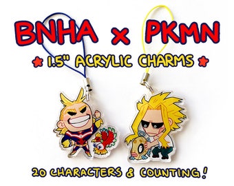BnHA x Pkmn Charms