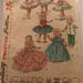 Lovely vintage doll sewing pattern #1809