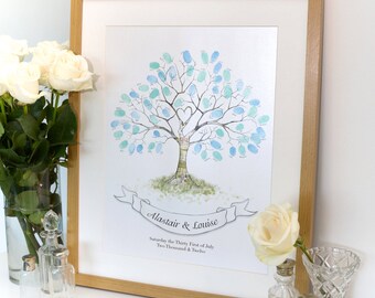 Wedding Fingerprint Tree