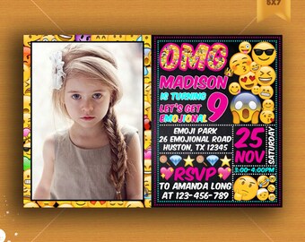 <strong>Emoji</strong> Pool <strong>Party</strong> Invitations - ninjainvitation.com Emoji party invitation templates