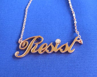 Gold Resist Necklace