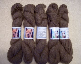 Alpaca Yarn - Toffee and Chillatte (2 ply sport weight)