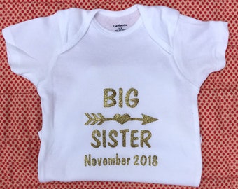Big Sister Iron-On Decal