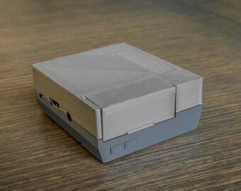 Custom NES Case for Raspberry Pi B+, Pi 2, and Pi 3