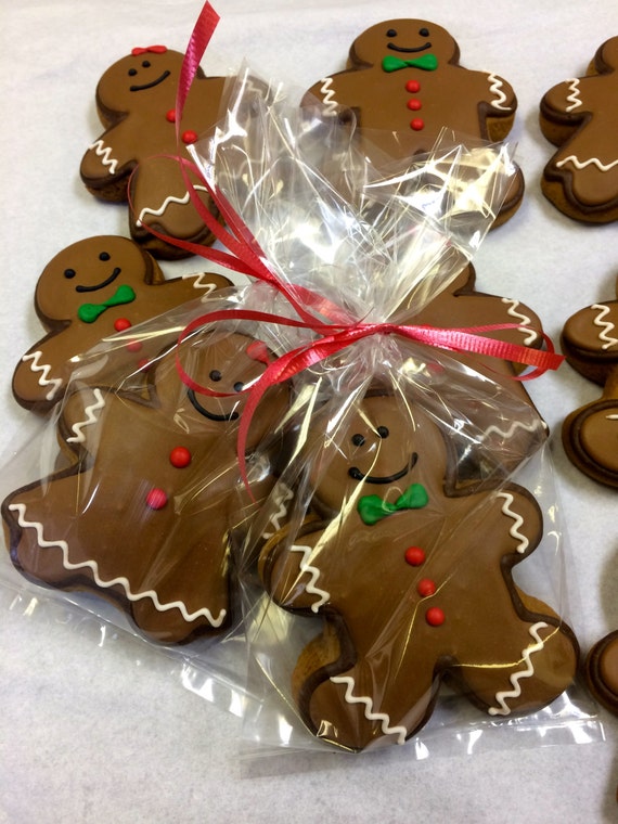REAL Gingerbread Men & Women Cookies Gingerbread Cookie Gift