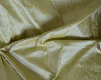 Silk Dupioni in Pista green,Half yard,Extra wide 54 inches, DEX -168