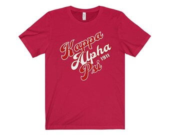 Kappa Alpha Psi T Shirt // Kappa Alpha Psi // Kappa Alpha Psi Clothing // Kappa Alpha Psi Gift // 1911 // Nupe // Kappa // Edition 6