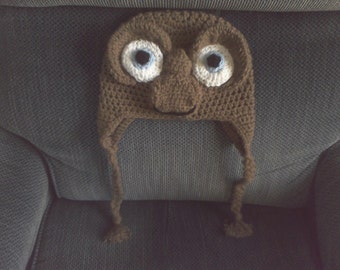 Crocheted Toddler Hat, Crocheted Baby Hat, Halloween Hat, Dress Up Hat